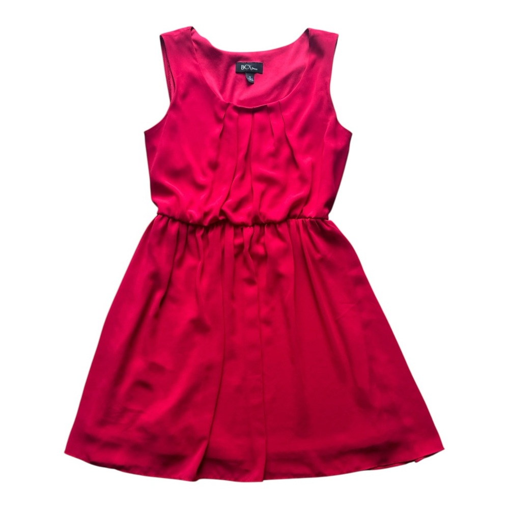 BCX Red‎ Midi Dress Size Small